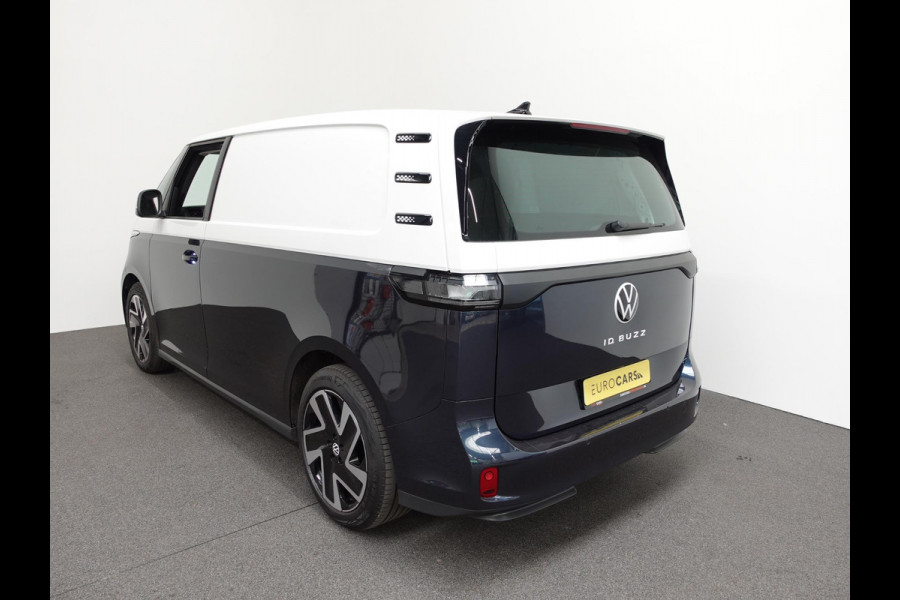 Volkswagen ID. Buzz Cargo 77 kWh Airco Cruise Control Navi Camera LM velgen Achterklep DAB+ Volkswagen ID. Buzz Cargo 77 kWh Airco Cruise Control Navi Camera LM velgen Achterklep DAB+