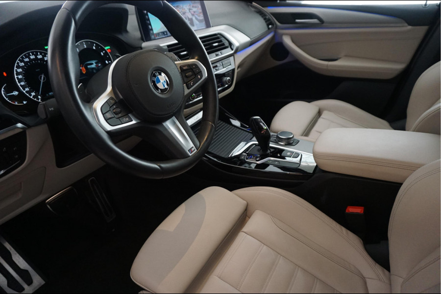 BMW X3 xDrive20i High Executive 3x M-SPORT (Aerodynamica/ onderstel/ interieur) Nederlandse BMW (NAP) | BMW dealer onderhouden | 20inch | Trekhaak | Sfeerverlichting |