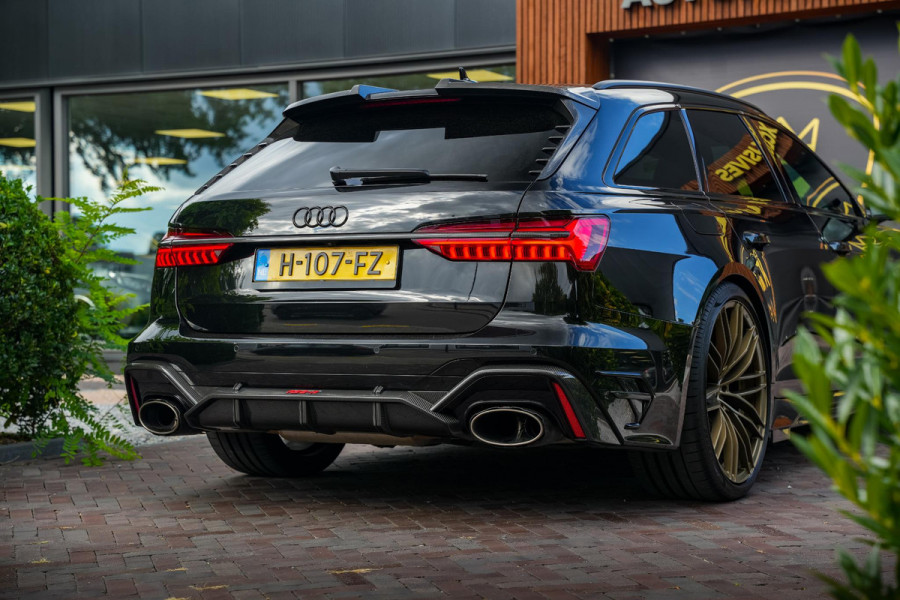 Audi A6 Avant RS 6 TFSI quattro ABT RS-R 1 of 125 Akrapovic Panodak Keramisch Stoelvent. B&O+ Eventuri 360 Camera