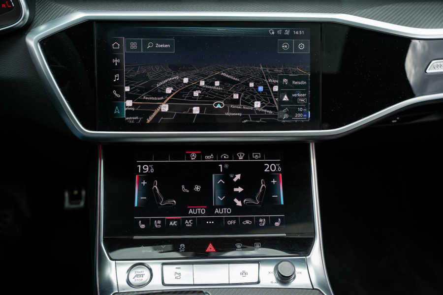 Audi A6 Avant RS 6 TFSI quattro ABT RS-R 1 of 125 Akrapovic Panodak Keramisch Stoelvent. B&O+ Eventuri 360 Camera
