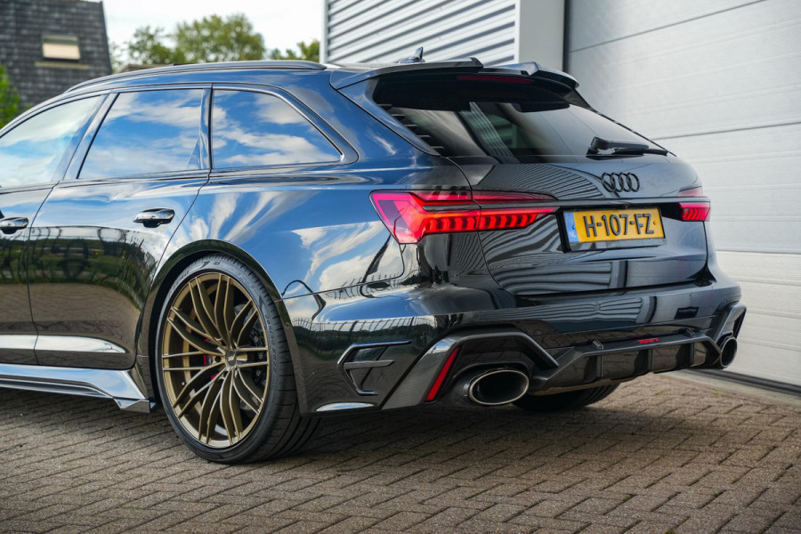Audi A6 Avant RS 6 TFSI quattro ABT RS-R 1 of 125 Akrapovic Panodak Keramisch Stoelvent. B&O+ Eventuri 360 Camera
