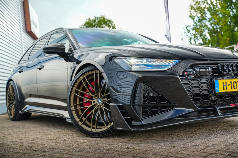 Audi A6 Avant RS 6 TFSI quattro ABT RS-R 1 of 125 Akrapovic Panodak Keramisch Stoelvent. B&O+ Eventuri 360 Camera