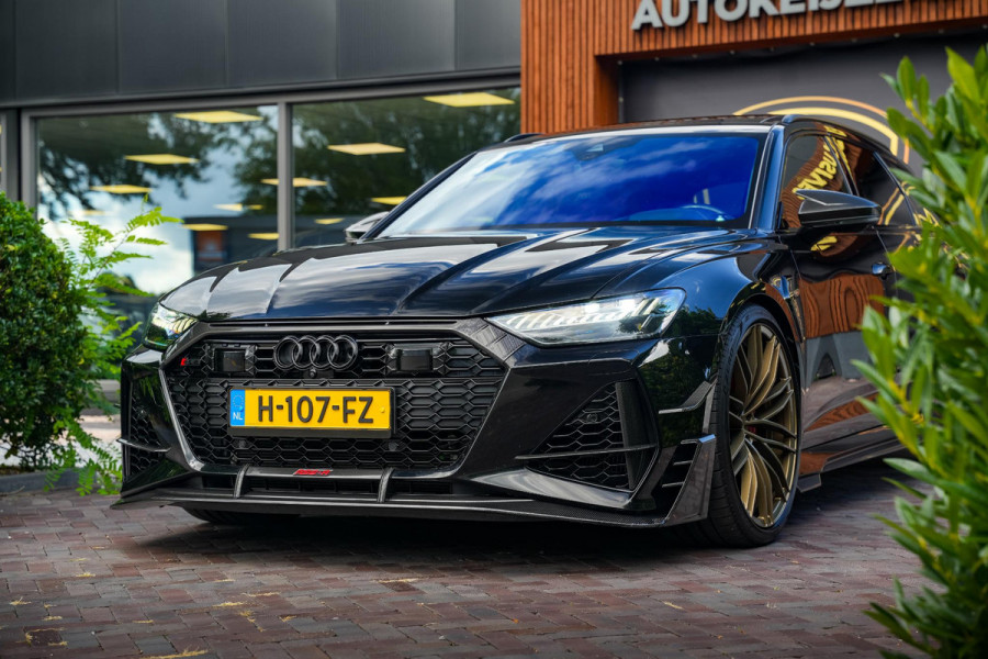 Audi RS6 Avant RS 6 TFSI quattro ABT RS-R 1 of 125 Akrapovic Panodak Keramisch Stoelvent. B&O+ Eventuri 360 Camera
