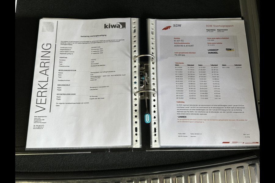 Audi RS6 Avant RS 6 TFSI quattro ABT RS-R 1 of 125 Akrapovic Panodak Keramisch Stoelvent. B&O+ Eventuri 360 Camera