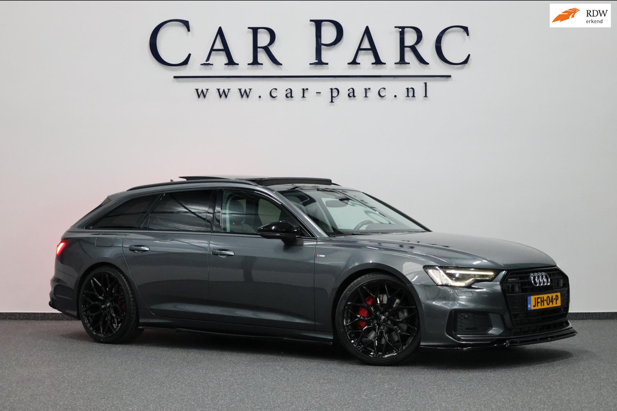 Audi A6 Avant 55 TFSI e quattro 3x S-line BTW/MAXTON/LED/VIRTUAL/PANO/HALF LEDER+ALCANTARA+VERWARMING/21"/CAM/ACC/12 MDN GARANTIE!