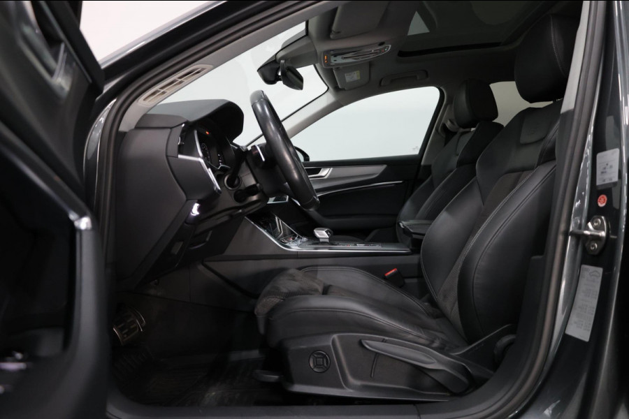 Audi A6 Avant 55 TFSI e quattro 3x S-line BTW/MAXTON/LED/VIRTUAL/PANO/HALF LEDER+ALCANTARA+VERWARMING/21"/CAM/ACC/12 MDN GARANTIE!