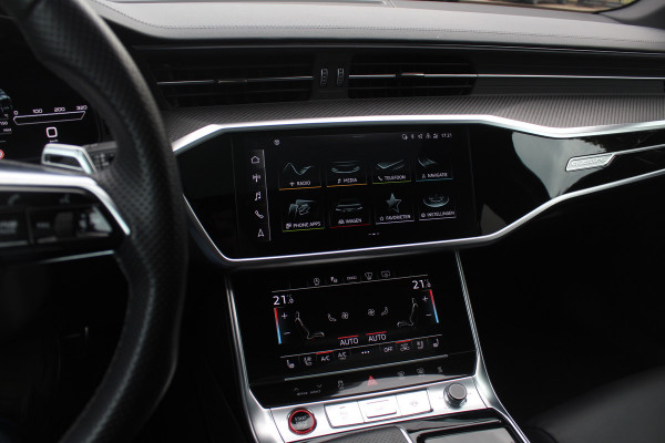 Audi RS6 Avant TFSI quattro / Trekhaak / Panoramadak / Keramisch / 360Camera / Head-up / Softclose / Standverwarming / B&O / Volleder / 22'' /  Apple CarPlay / Achterasbesturing / Luchtvering / Dodehoek / DAB / ACC / St