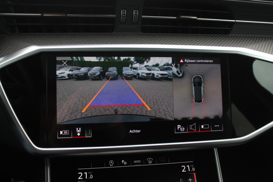 Audi RS6 Avant TFSI quattro / Trekhaak / Panoramadak / Keramisch / 360Camera / Head-up / Softclose / Standverwarming / B&O / Volleder / 22'' /  Apple CarPlay / Achterasbesturing / Luchtvering / Dodehoek / DAB / ACC / St