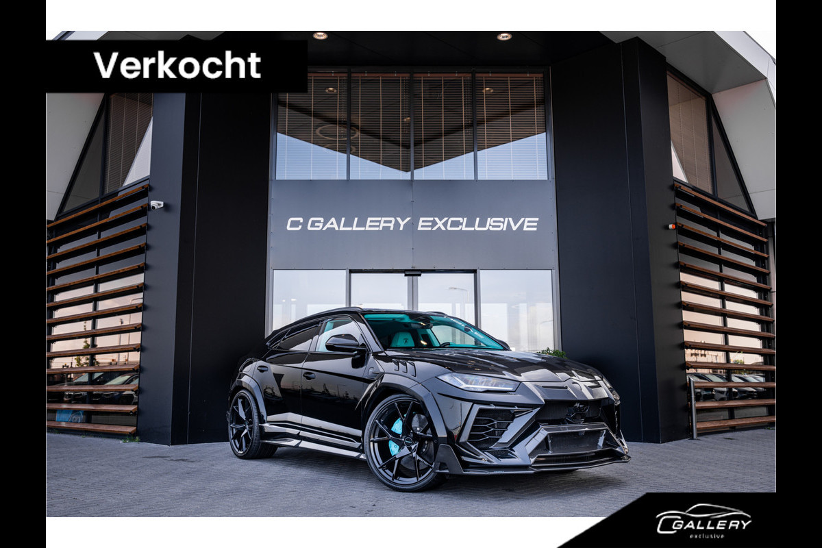 Lamborghini Urus Mansory 4.0 V8 - Panorama | Sterrenhemel | Sensonum | Massage | Stoelkoeling Lamborghini Urus Mansory 4.0 V8 - Panorama | Sterrenhemel | Sensonum | Massage | Stoelkoeling