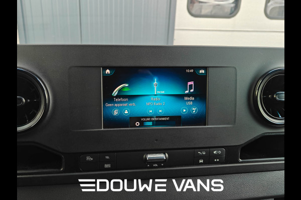 Mercedes-Benz Sprinter 316 L2H2 Zwart MBUX Trekhaak 3500kg 163pk Airco BPM Vrij