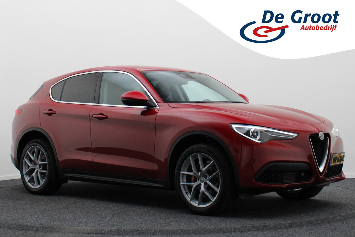 Alfa Romeo Stelvio 2.0 T AWD First Edition Climate, Camera, Elektrische Stoelen, Bluetooth, Navigatie, DAB, 20'' Alfa Romeo Stelvio 2.0 T AWD First Edition Climate, Camera, Elektrische Stoelen, Bluetooth, Navigatie, DAB, 20''