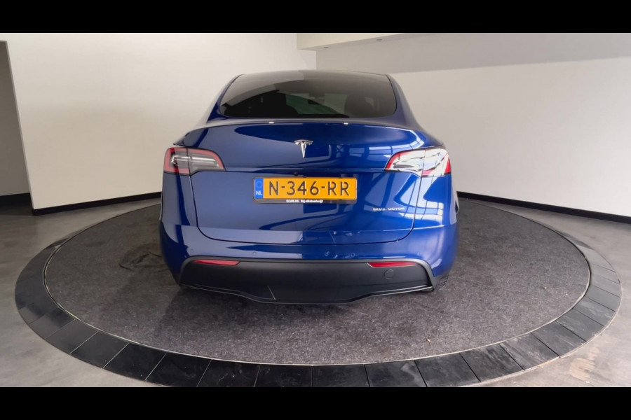 Tesla Model Y Long Range AWD 75 kWh | 20" Zwarte Turbine Velgen | Panoramadak | Incl BTW | Soh (batterijcheck) 90,6 % score!