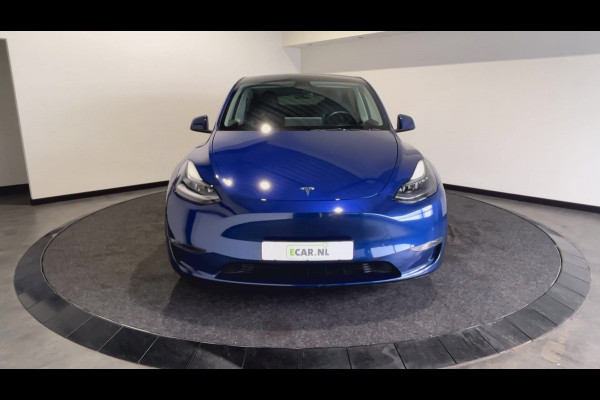 Tesla Model Y Long Range AWD 75 kWh | 20" Zwarte Turbine Velgen | Panoramadak | Incl BTW | Soh (batterijcheck) 90,6 % score!