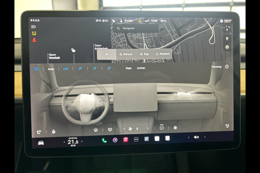 Tesla Model Y Long Range AWD 75 kWh | 20" Zwarte Turbine Velgen | Panoramadak | Incl BTW | Soh (batterijcheck) 90,6 % score!