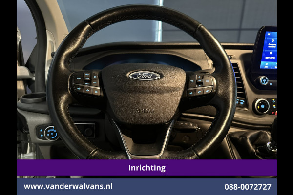 Ford Transit Custom 2.0 TDCI 131pk L1H1 Inrichting Euro6 Airco | Camera | Navigatie | LED | Apple Carplay Cruisecontrol, Stoelverwarming, Verwarmde voorruit, Parkeersensoren, Bijrijdersbank, 2500kg trekvermogen Ford Transit Custom 2.0 TDCI 131pk L1H1 Inrichting Euro6 Airco | Camera | Navigatie | LED | Apple Carplay Cruisecontrol, Stoelverwarming, Verwarmde voorruit, Parkeersensoren, Bijrijdersbank, 2500kg trekvermogen