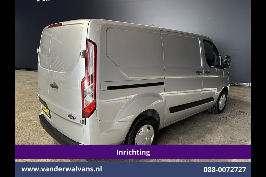 Ford Transit Custom 2.0 TDCI 131pk L1H1 Inrichting Euro6 Airco | Camera | Navigatie | LED | Apple Carplay Cruisecontrol, Stoelverwarming, Verwarmde voorruit, Parkeersensoren, Bijrijdersbank, 2500kg trekvermogen Ford Transit Custom 2.0 TDCI 131pk L1H1 Inrichting Euro6 Airco | Camera | Navigatie | LED | Apple Carplay Cruisecontrol, Stoelverwarming, Verwarmde voorruit, Parkeersensoren, Bijrijdersbank, 2500kg trekvermogen