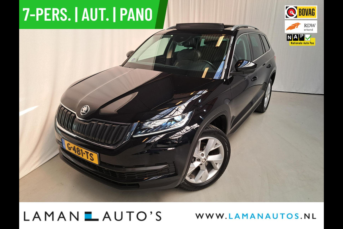 Škoda Kodiaq 1.5 TSI 150pk DSG Limited Business Edition 7P Aut. | Panorama Open dak Leder/Alcantara CarPlay Trekhaak Canton ECC Navi LED ACC Škoda Kodiaq 1.5 TSI 150pk DSG Limited Business Edition 7P Aut. | Panorama Open dak Leder/Alcantara CarPlay Trekhaak Canton ECC Navi LED ACC