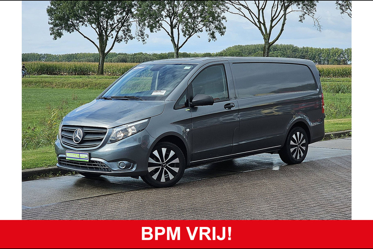 Mercedes-Benz Vito 116 L2 Automaat Aut Trekhaak Camera Navi Leer Lm-Velgen Euro6 Airco Deuren 3-Zits Mercedes-Benz Vito 116 L2 Automaat Aut Trekhaak Camera Navi Leer Lm-Velgen Euro6 Airco Deuren 3-Zits