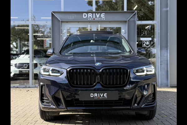 BMW X3 xDrive30e High Ex. M-Sport|SOH95%|Pano|Laser|HUD|360Cam|HiFi|Carbon zwart