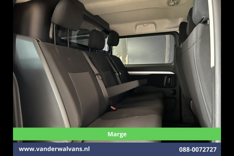 Citroën Jumpy 2.0 BlueHDI **MARGE, GEEN BTW** 123pk L3H1 Dubbele cabine Euro6 Airco | 6-Zits | 2x Zijdeur | Navigatie 2500kg trekhaak, Apple Carplay, Android Auto, Cruisecontrol, Parkeersensoren Citroën Jumpy 2.0 BlueHDI **MARGE, GEEN BTW** 123pk L3H1 Dubbele cabine Euro6 Airco | 6-Zits | 2x Zijdeur | Navigatie 2500kg trekhaak, Apple Carplay, Android Auto, Cruisecontrol, Parkeersensoren