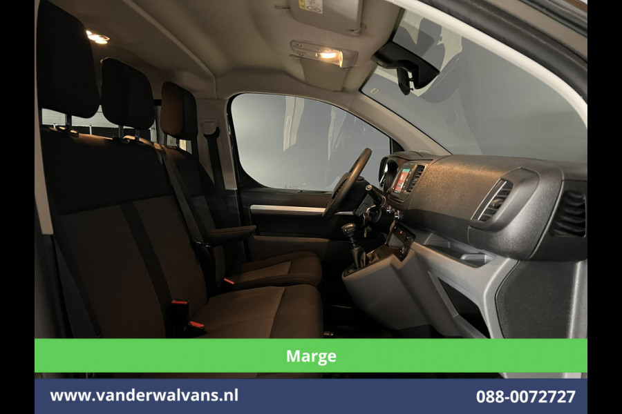 Citroën Jumpy 2.0 BlueHDI **MARGE, GEEN BTW** 123pk L3H1 Dubbele cabine Euro6 Airco | 6-Zits | 2x Zijdeur | Navigatie 2500kg trekhaak, Apple Carplay, Android Auto, Cruisecontrol, Parkeersensoren Citroën Jumpy 2.0 BlueHDI **MARGE, GEEN BTW** 123pk L3H1 Dubbele cabine Euro6 Airco | 6-Zits | 2x Zijdeur | Navigatie 2500kg trekhaak, Apple Carplay, Android Auto, Cruisecontrol, Parkeersensoren