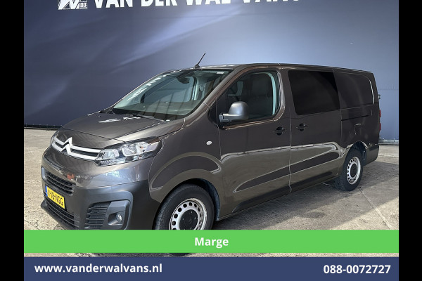 Citroën Jumpy 2.0 BlueHDI **MARGE, GEEN BTW** 123pk L3H1 Dubbele cabine Euro6 Airco | 6-Zits | 2x Zijdeur | Navigatie 2500kg trekhaak, Apple Carplay, Android Auto, Cruisecontrol, Parkeersensoren Citroën Jumpy 2.0 BlueHDI **MARGE, GEEN BTW** 123pk L3H1 Dubbele cabine Euro6 Airco | 6-Zits | 2x Zijdeur | Navigatie 2500kg trekhaak, Apple Carplay, Android Auto, Cruisecontrol, Parkeersensoren
