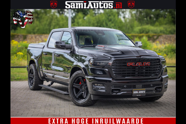 Dodge Ram 1500 Night Premium | Full Option | De Meest Luxe Pick-Up in zijn Klasse | Comfortabele Dubbele Cabine met Royale 5 Zitplaatsen | BPM vrij | Nu Leverbaar uit Voorraad | Voorraad Nr 2287 - 3384