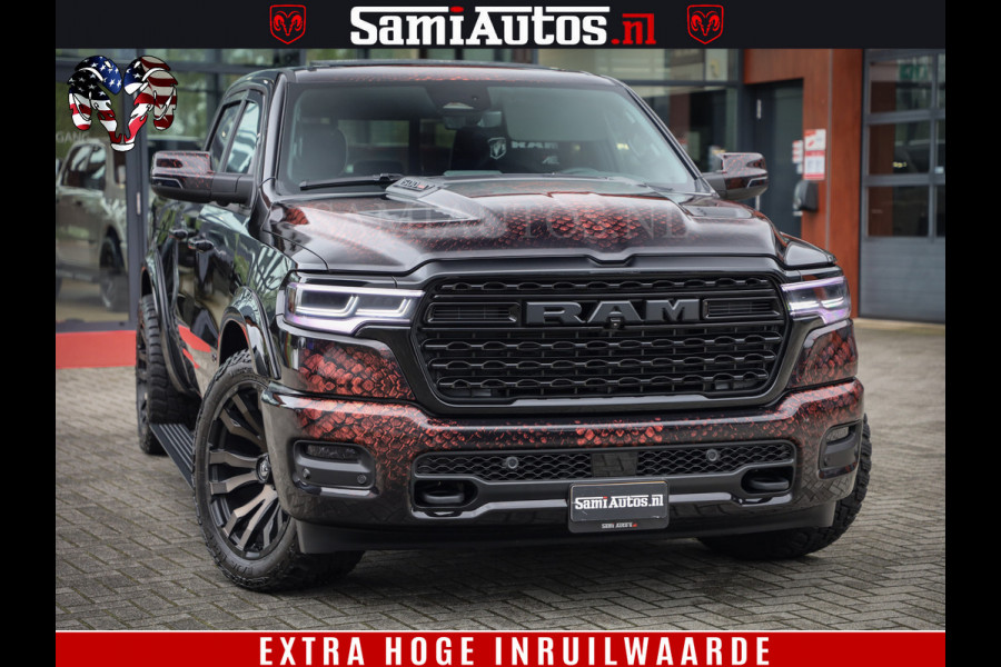 Dodge Ram COBRA EDITION | All-In Prijs | 1500 Limited Night High Output 540HP 706Nm | Massage + Full Option | De Meest Luxe en Volle Pick- Comfortabele Dubbele Cabine met Royale 5 Zitplaatsen | BPM vrij | Nu Leverbaar uit Voorraad | Voorraad Nr 2335 - 5153 | Dodge Ram COBRA EDITION | All-In Prijs | 1500 Limited Night High Output 540HP 706Nm | Massage + Full Option | De Meest Luxe en Volle Pick- Comfortabele Dubbele Cabine met Royale 5 Zitplaatsen | BPM vrij | Nu Leverbaar uit Voorraad | Voorraad Nr 2335 - 5153 |