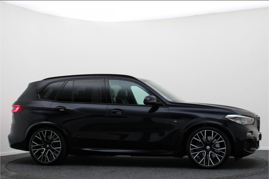 BMW X5 xDrive45e High Executive M Sport Panoramadak, Luchtvering, ACC, H&K, Head-Up, 360° Camera, Trekhaak, 22"