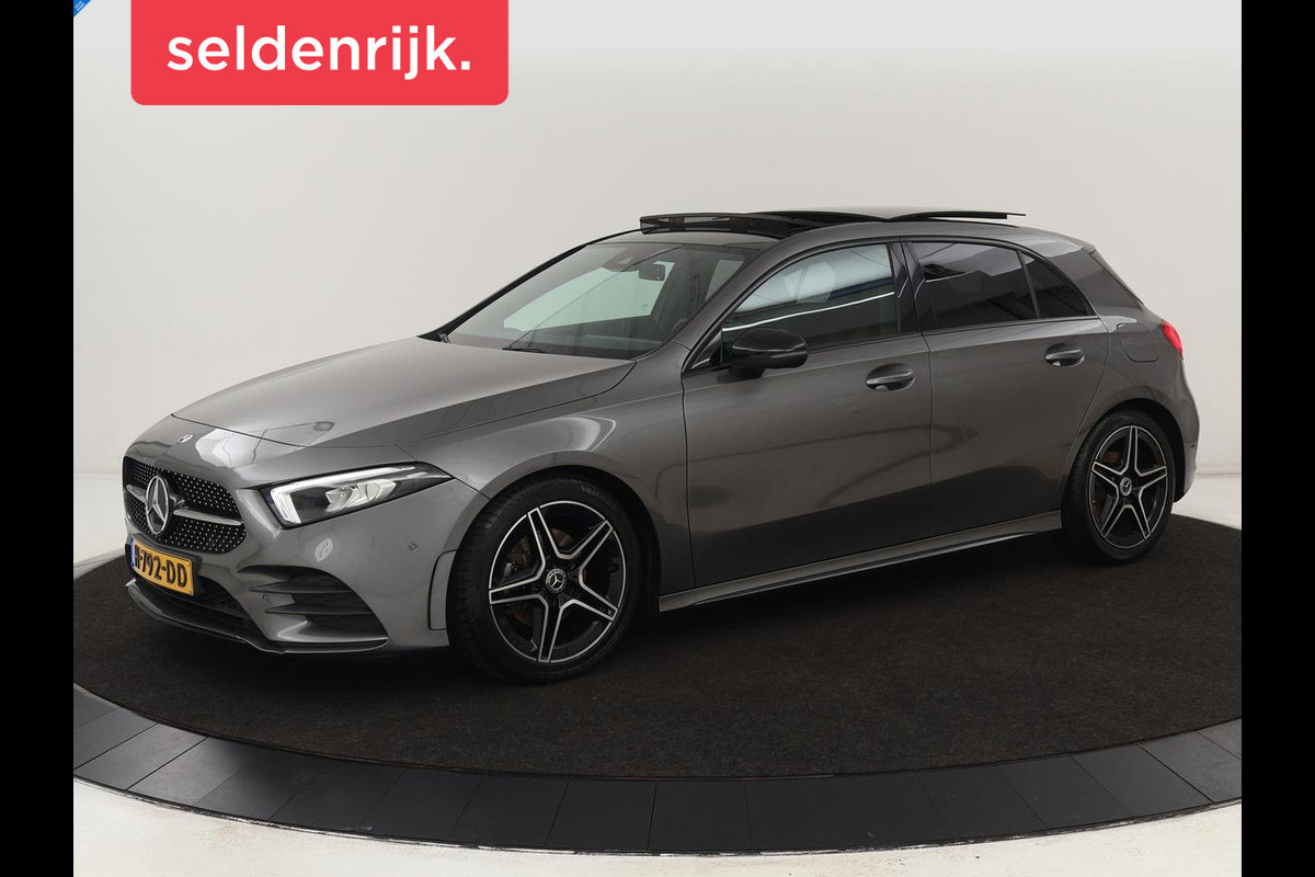 Mercedes-Benz A-Klasse 180 Business Solution AMG | Panoramadak | Stoelverwarming | Leder/Alcantara | Navigatie | Park Assist | Camera | Widescreen | Full LED