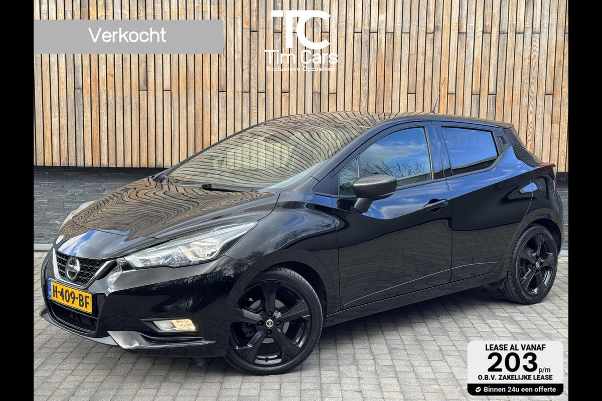 Nissan Micra 1.0 IG-T N-Sport Automaat | Navigatie | Apple Carplay | Leer/alcantara | Keyless entry&start | Cruise control | Parkeersensoren