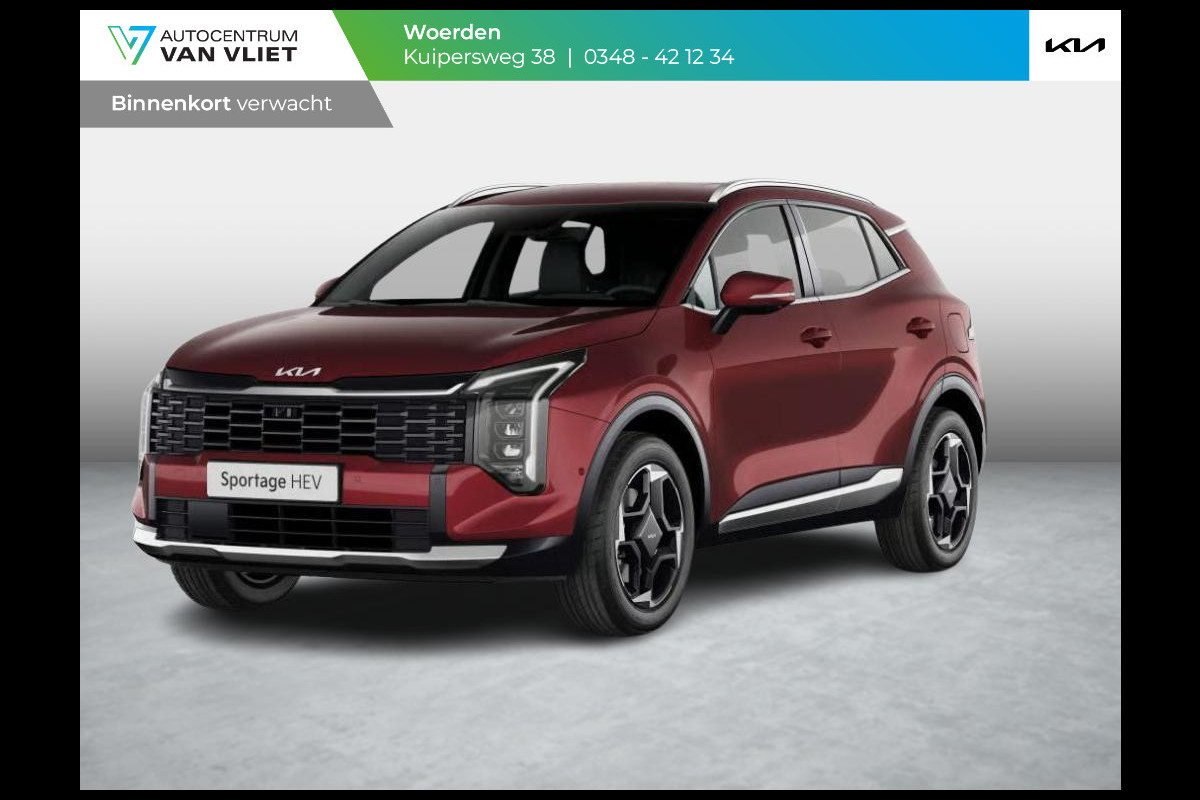 Kia Sportage 1.6 T-GDi Hybrid DynamicLine Nieuw Model | Stoel & Stuurverwarming | Navigatie | Clima | Elektrische Stoelen Kia Sportage 1.6 T-GDi Hybrid DynamicLine Nieuw Model | Stoel & Stuurverwarming | Navigatie | Clima | Elektrische Stoelen
