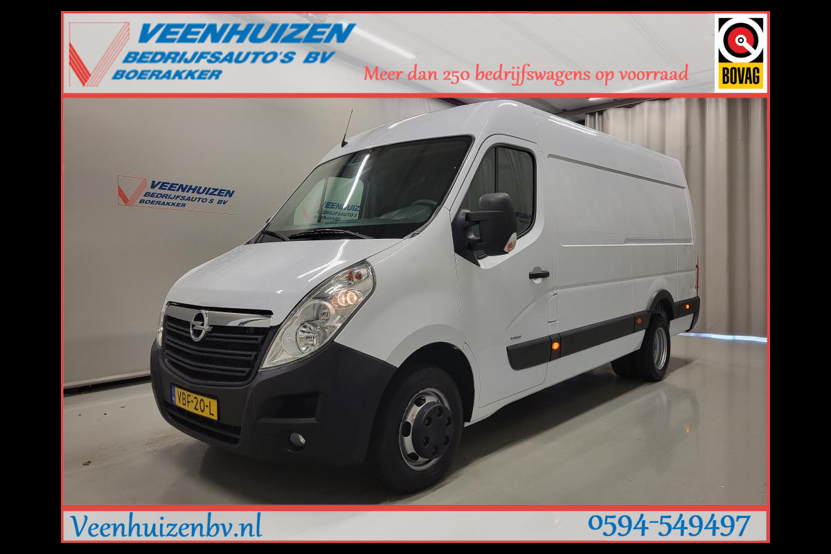 Opel Movano 2.3CDTI 164pk L4/H2 3500kg Trekgewicht Euro 6!