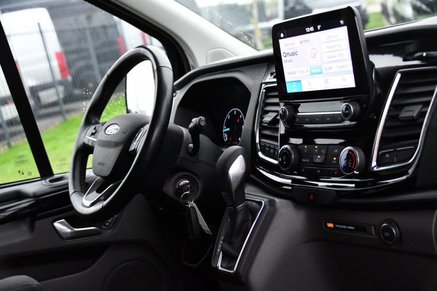 Ford Transit Custom 300 2.0 TDCI L2H1 Black Edition DC Limited Camera, Cruise, Carplay, Automaat, LED, Multimedia, Sensoren, 170PK, UNIEK!