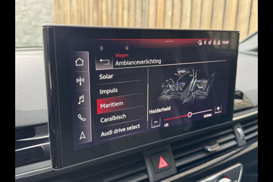 Audi A4 Avant 40 TFSI S edition Competition Automaat | LED koplampen | Cruise control | Climate control | Zwart optiek | Getint glas | A