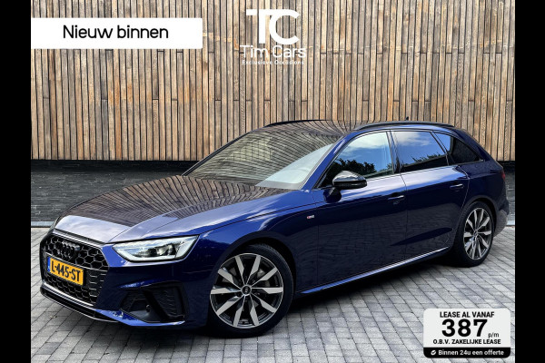 Audi A4 Avant 40 TFSI S edition Competition Automaat | LED koplampen | Cruise control | Climate control | Zwart optiek | Getint glas | A