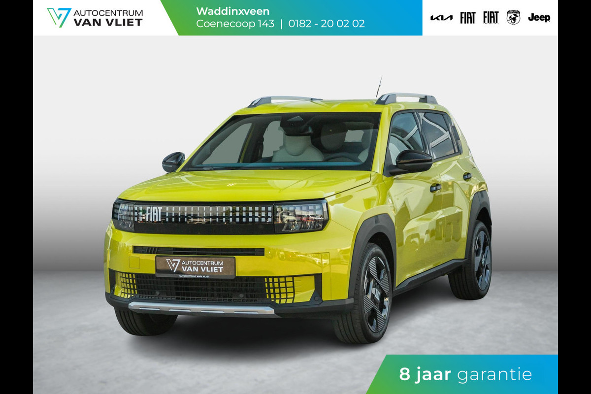 Fiat Grande Panda La Prima 11 kW 44 kWh | Uit voorraad leverbaar | Clima | Cruise | Camera | Apple Carplay | 17" | Navi | Winter Pack