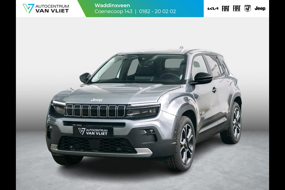 Jeep Avenger Summit 54 kWh | Uit voorraad leverbaar | Winter Pack | Infotainment & Convenience Pack | Warmtepomp Jeep Avenger Summit 54 kWh | Uit voorraad leverbaar | Winter Pack | Infotainment & Convenience Pack | Warmtepomp