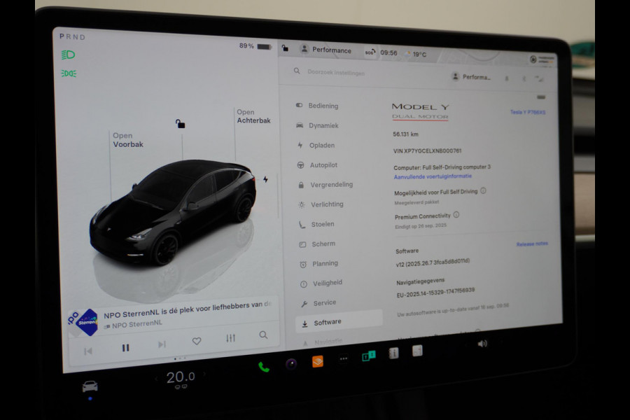 Tesla Model Y Performance AWD 75 kWh TELSA GARANTIE VOLLEDIG T/M 06-2026/80.000KM | AANDRIJFLIJN EN ACCU T/M 06-2030/192.000KM