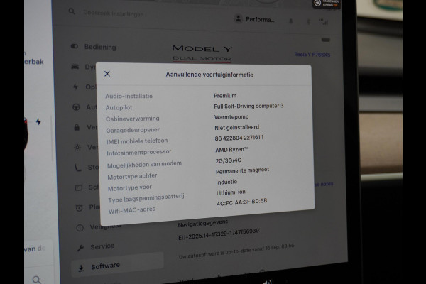 Tesla Model Y Performance AWD 75 kWh TELSA GARANTIE VOLLEDIG T/M 06-2026/80.000KM | AANDRIJFLIJN EN ACCU T/M 06-2030/192.000KM