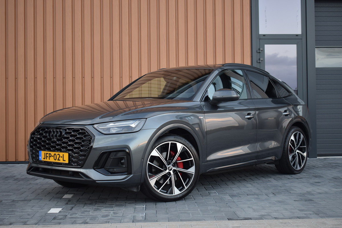Audi Q5 Sportback 50 TFSI e S-line Competition | Luchtvering | Pano | 360 Camera | 21" Audi Q5 Sportback 50 TFSI e S-line Competition | Luchtvering | Pano | 360 Camera | 21"