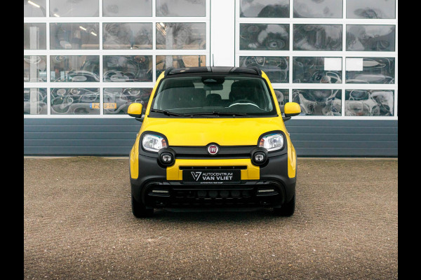 Fiat Panda Hybrid Pandina | Airco | Cruise | Priv Glass | Dakrails | 15" | PDC | Apple Carply | Bicolore