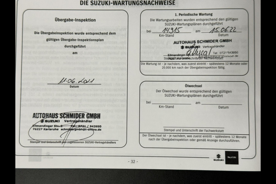 Suzuki Vitara 1.4 Boosterjet Style Smart Hybrid AllGrip Adaptive cruise Climate control Panoramadak Apple / Android Navigatie