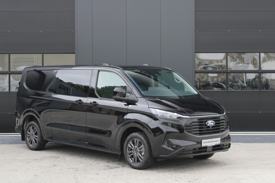 Ford Transit Custom 320 2.0 TDCI L2H1 Limited DC 150pk - Trekhaak - ACC - Navi - Blind Spot - Stoel/Stuurverwarming - Carplay - Rijklaar