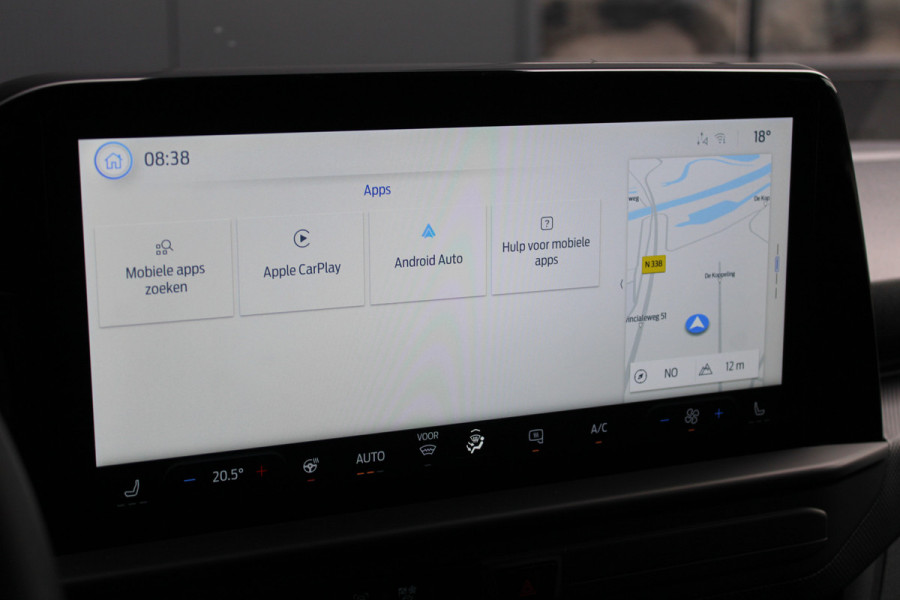 Ford Transit Custom 320 2.0 TDCI L2H1 Limited DC 150pk - Trekhaak - ACC - Navi - Blind Spot - Stoel/Stuurverwarming - Carplay - Rijklaar