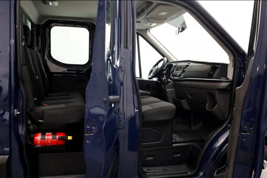 Ford Transit 350 2.0 TDCI 130pk 4x4 L2H1 Trend D.C. Open laadbak met huif 06-2020