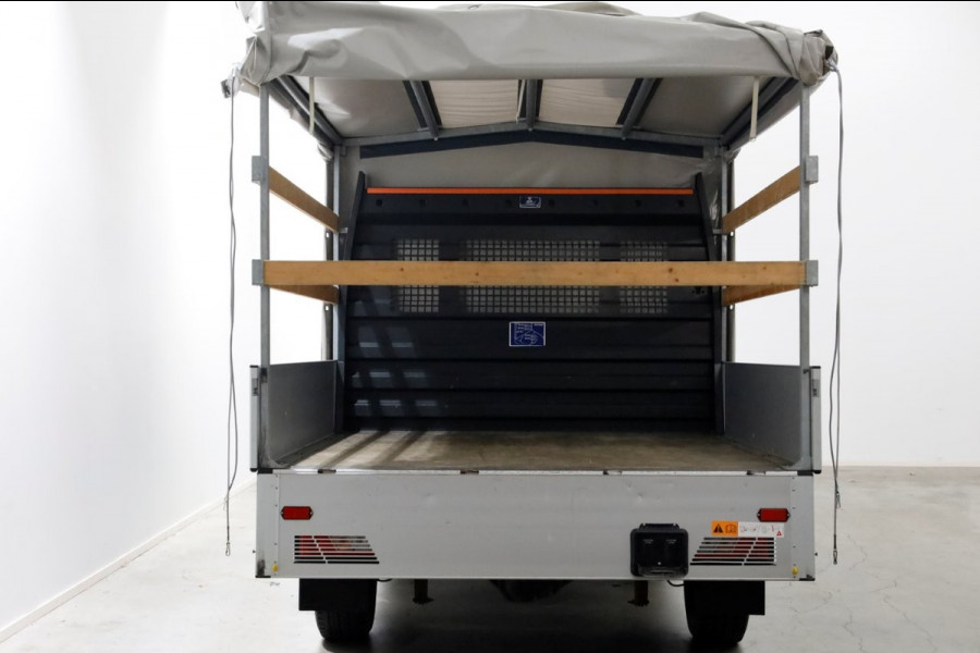 Ford Transit 350 2.0 TDCI 130pk 4x4 L2H1 Trend D.C. Open laadbak met huif 06-2020