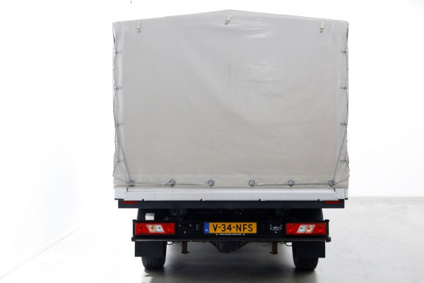 Ford Transit 350 2.0 TDCI 130pk 4x4 L2H1 Trend D.C. Open laadbak met huif 06-2020