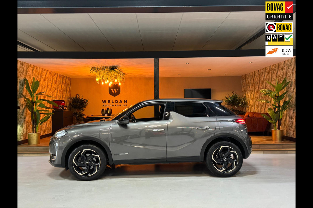DS DS 3 Crossback 1.2 PureTech Opera Garantie CarPlay 360 Camera Head-Up Leder ACC Clima Navi Led Dab Rijklaar DS DS 3 Crossback 1.2 PureTech Opera Garantie CarPlay 360 Camera Head-Up Leder ACC Clima Navi Led Dab Rijklaar