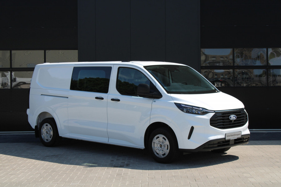 Ford Transit Custom 320 2.0 TDCI L2H1 Trend DC 136pk - Carplay - Android - Camera - Trekhaak - LED koplampen - Stoel + Stuurverwarming - Rijklaar Ford Transit Custom 320 2.0 TDCI L2H1 Trend DC 136pk - Carplay - Android - Camera - Trekhaak - LED koplampen - Stoel + Stuurverwarming - Rijklaar